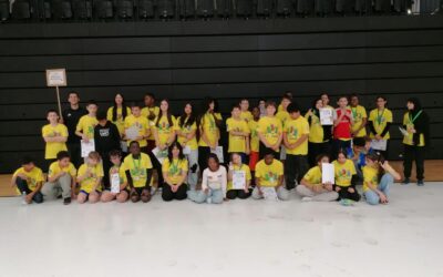 Sportlicher Wettkampf bei den schoolgames